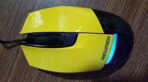 Chuột quang có dây Newmen G10 | chuột game có đèn LED | Màu vàng
