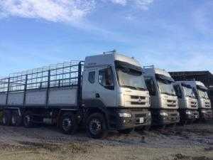 Xe tải thùng 5 chân Chenglong