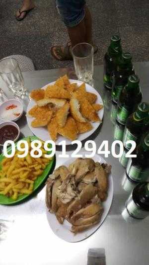 Gà bó xôi mỹ đình