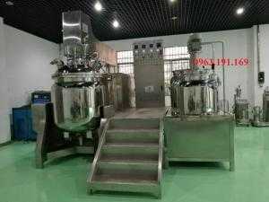 Máy trộn nhũ hóa chân không 200L