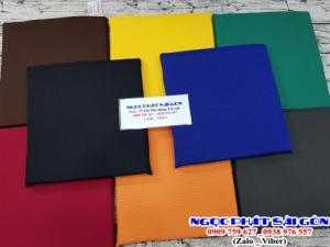 Nệm Ngồi Vải Canvas. Đệm ngồi vải bố sofa, đệm ngồi bệt. Nệm Ngồi Ngọc Phát.