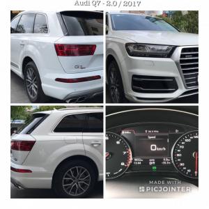 Audi q7 2017 màu trắng