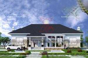 Tư vấn thiết kế biệt thự 1 tầng đẹp