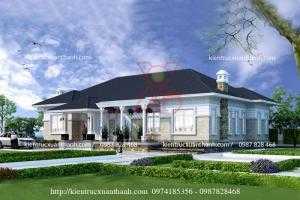 Tư vấn thiết kế biệt thự 1 tầng đẹp