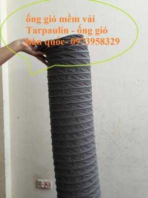 ống gió mềm vải Tarpaulin - ống gió mềm hàn quốc