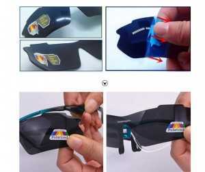 Bộ Kính Thể Thao 5 Trong 1 Robesbon Chống Tia UV Cao Cấp - MSN1831108