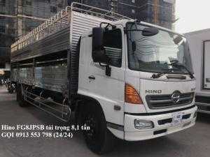 Xe tải Hino FG8JPSB 8.2 Tấn, hỗ trợ vay lãi suất thấp, giao xe ngay - Gọi 0913553798 (24/24)