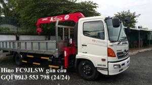 Xe tải Hino FC gắn cẩu - Giao xe ngay - Gọi 0913553798 (24/24)