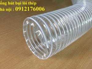 Ống hút gió, ống hút khí nhà xưởng gân thép phi 50,. 80, 90, 114, 120, 150, 200