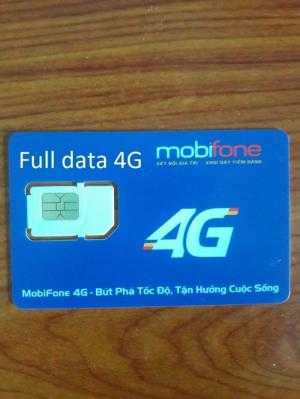 Sim 4G-tỷ GB mobifone có sẵn 3 tháng-24G3