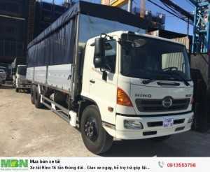 Xe tải Hino 16 tấn thùng dài - Giao xe ngay, hỗ trợ trả góp lãi suất thấp