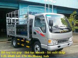 Xe tải jac - mui bạt- 2,4 tấn ^ 2.4tan ^ 2tan5 * jac hfc1030k4 $ giá cạnh tranh - lãi thấp