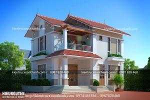 Những mẫu biệt thự 2 tầng mới nhất 2018