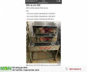 Bếp nướng than không khói