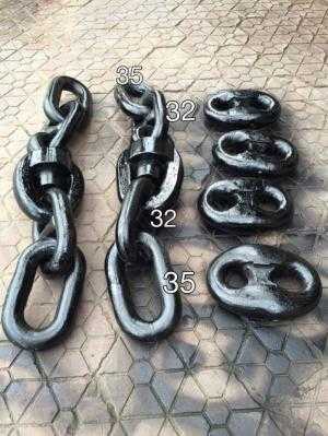 Bộ xoay, củ xoay ( swivel) dùng cho neo tàu biển.