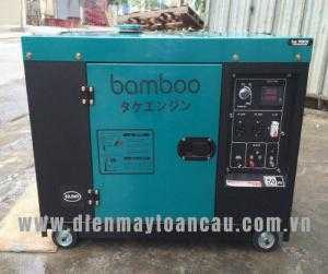 Máy phát điện chạy dầu có tủ ATS công suất 8kw Bamboo BMB9800EAT nhập khẩu giá rẻ