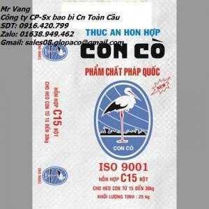 Bao đựng thức ăn chăn nuôi cao cấp 20kg,40kg,50kg