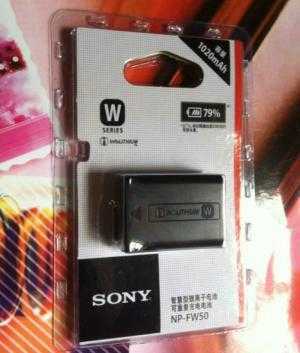 Pin máy ảnh NP-FW50 cho Sony - NP-FW50