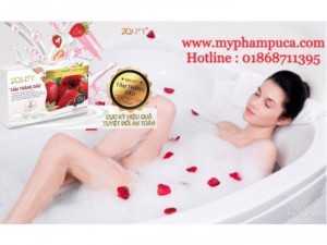 Tắm Trắng Sữa Dâu ZQLEY - Kem Tắm Trắng Body