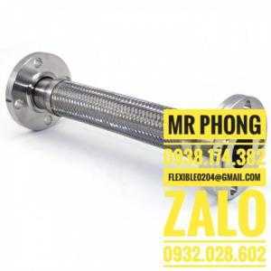 Khớp nối mềm inox - khớp nối mềm cao su - khớp co giãn inox chịu áp