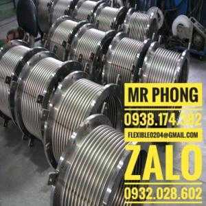 Khớp nối mềm inox - khớp nối mềm cao su - khớp co giãn inox chịu áp