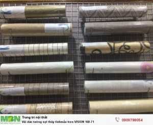 Vải dán tường sợi thủy tinhmẫu trơn VISION 168-71