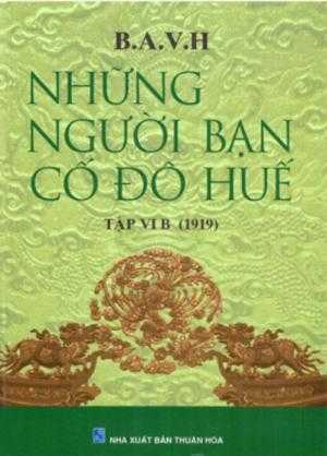 Những ngươi bạn cố đô huế - hộp 2- tập 6B - năm 1919