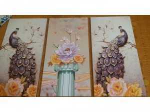 Tranh nghệ thuật chim công DH3298A