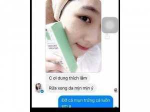 (MUA 1 tặng 1) SỮA RỬA MẶT TẢO XOẮN PIZU tặng máy masage ion