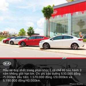 Bán xe Kia Cerato 2018 giá sốc chỉ từ 499 triệu hỗ trợ vay 90%.