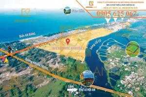 Đất Đương Biển AN Bàng,đường Biển Hai Bà trưng,view Sông,Dt lớn 350m2