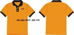 Áo thun đồng phục vải cá sấu,