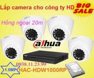 Bộ camera DAHUA dùng cho công ty