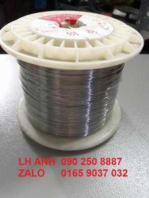 Dây điện trở Cr20Ni80: 0,05ly, 0,1ly, 1.5 ly, 2 ly, 3ly, 4ly, 8ly,...