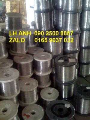 Dây điện trở Cr20Ni80: 0,05ly, 0,1ly, 1.5 ly, 2 ly, 3ly, 4ly, 8ly,...