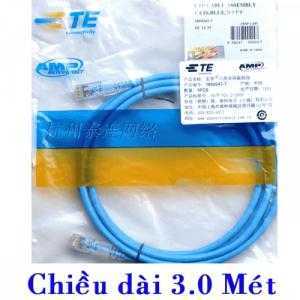 patch cord AMPCat5E Cat6  chinh hang 1.5m, 2m, 3m, 5m.....