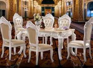 bàn ghế ăn tân cổ điển