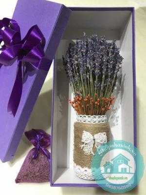 Hoa Khô Lavender Nguyên Bó 120 Cành NX3121