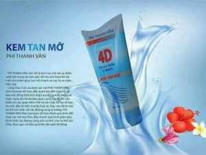 Kem tan mỡ bụng 4D