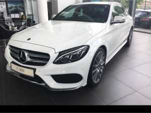 Mercedes C300 trắng, nội thất đỏ giao xe nhanh tại TP HCM