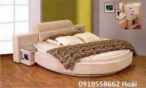 Những mẫu giường tròn đẹp bọc nệm giá rẻ dưới 15 triệu