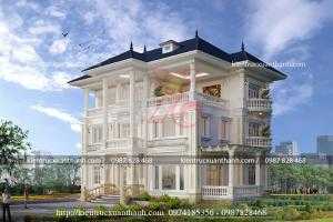 Tư vấn thiết kế biệt thự 3 tầng ĐẸP - GIÁ RẺ