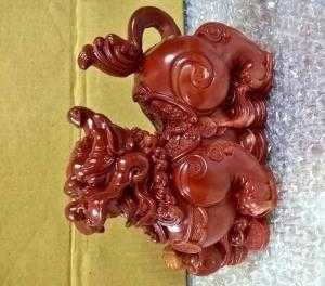 Tỳ Hươu Mập ( chiêu tài Bích tà ) Đá Ép.