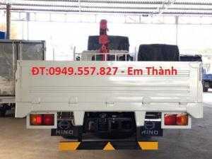 Xe tải Hino 6 tấn/ 7 tấn, Gắn cẩu, Có bán trả góp, Hỗ trợ vay ngân hàng*
