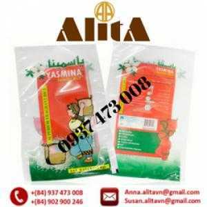 Túi đựng gạo 5kg PA/PE hút chân không