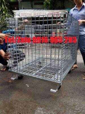 Lồng trữ hàng, lồng thép xi mạ