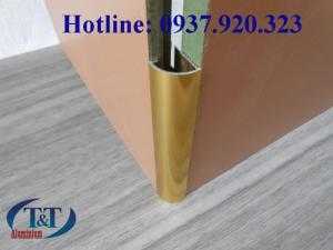 Nẹp trang trí ốp tường - nẹp bo góc tường - nẹp nhôm trang trí ốp góc - nẹp nhựa