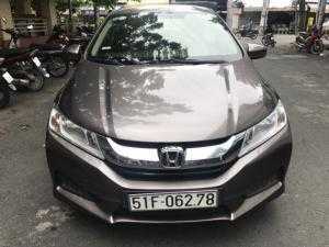 Bán Honda City 1.5MT màu nâu titan sản xuất 2015 số sàn biển Sài Gòn 1 chủ đi 40.000km
