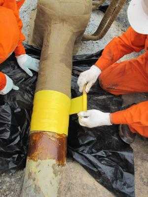 Băng Vải Tẩm Mỡ Chống Ăn Mòn Cho Valve