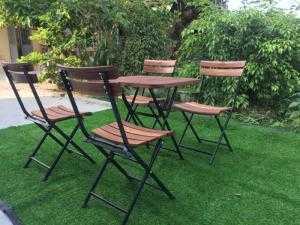 Bàn ghế cafe sân vườn QDF002
